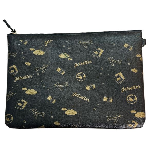 Stoney Clover Jetsetter Black Travel Pouch - Picture 4 of 6